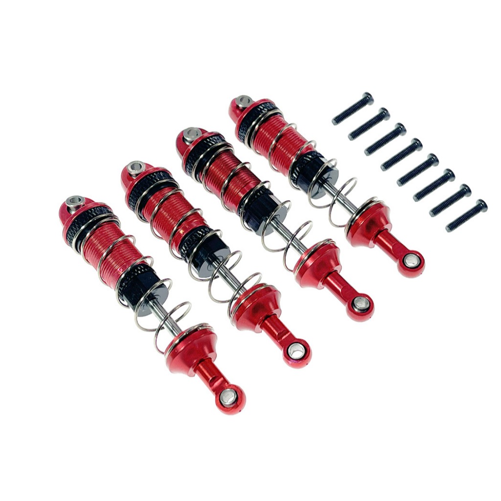 สําหรับ MJX Hyper Go 16207 16208 16209 16210 H16 H16BM โลหะด้านหน้าโช้คอัพโลหะด้านหลังโลหะน้ํามันที่