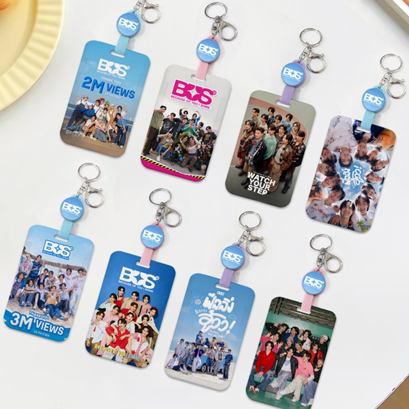 Cardholder BUS Lanyards Card Holder พวงกุญแจ BUS Idol Id Card Holder เพราะคุณ I Shine Card Frame