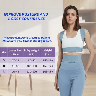 เสื้อพยุงหลัง ตรา Siamcomfort รุ่น Body Boost แก้ปวดหลัง แก้หลังค่อม ดัดตรง เข็มขัดยกของ