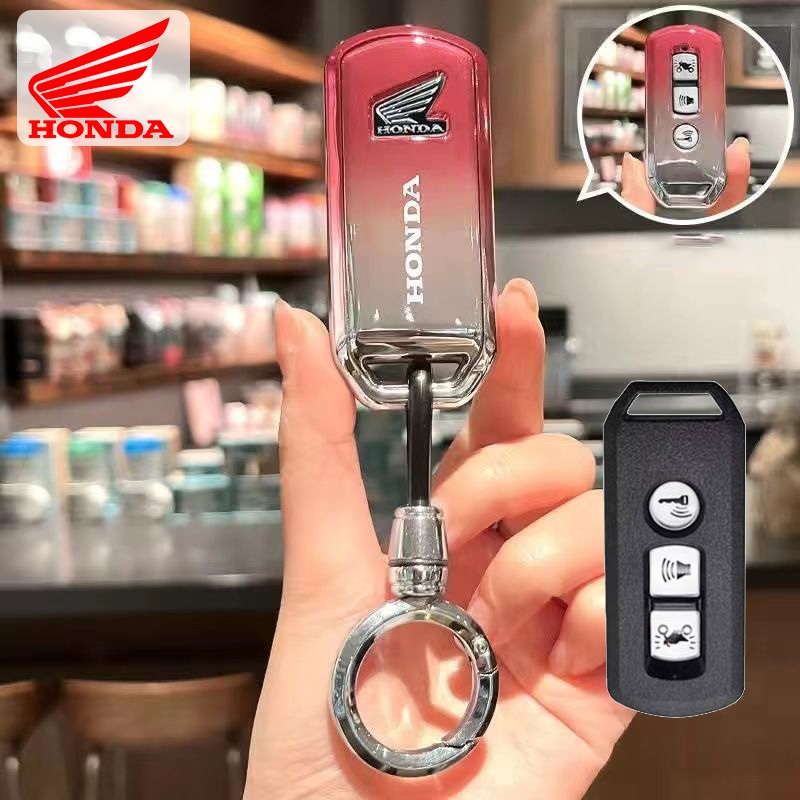 ฝาครอบกุญแจรถจักรยานยนต์ Honda Fosha 350 แตก 125 ทวีปใหม่ ns125la PCX150 เปลือกหัวเข็มขัด