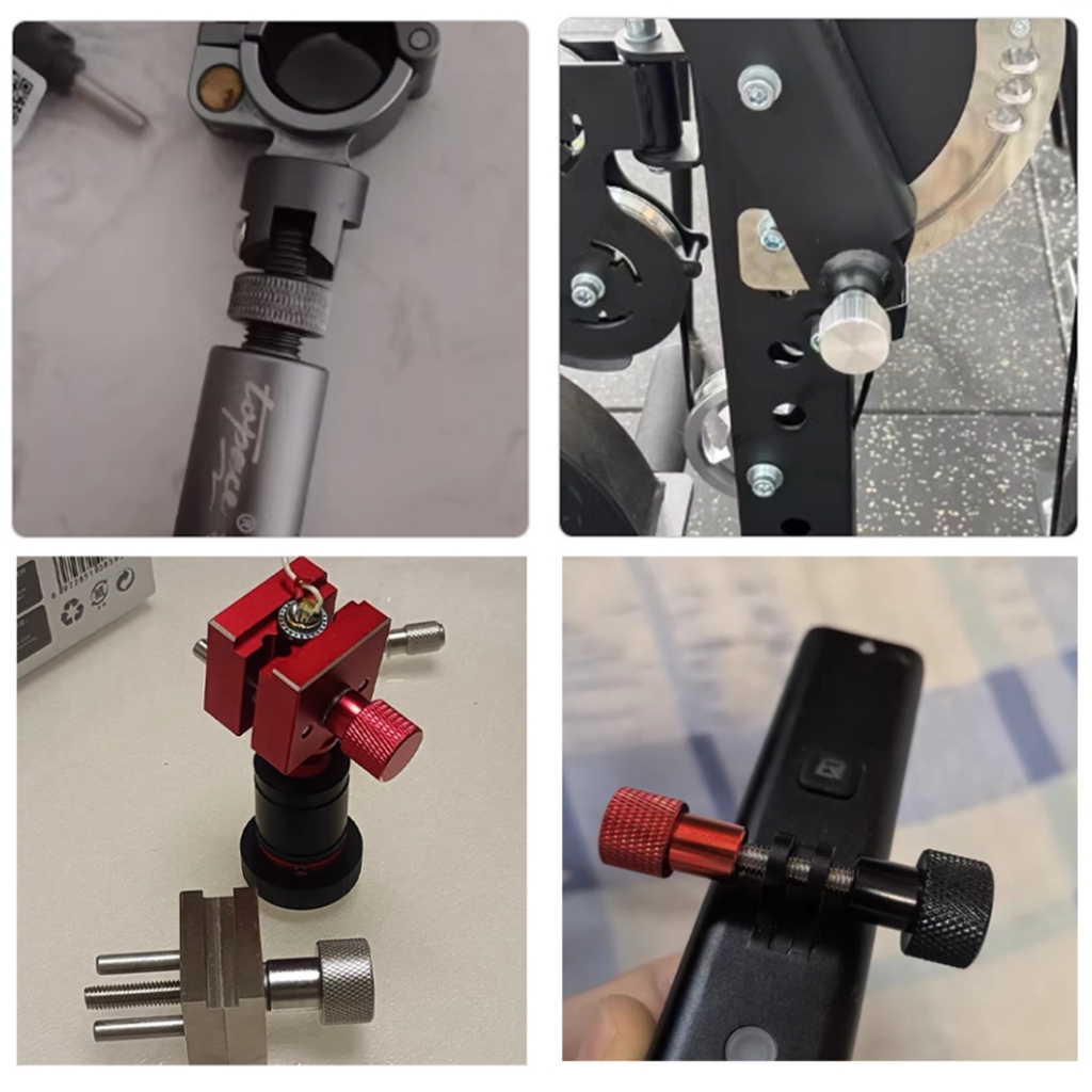 สีอลูมิเนียมสแตนเลส Knurled Thumb สกรู Thin Shank 12 มม.ขั้นตอนลวด Rod M6*6/8/10/12/15/18/20/25/30/35 - รูปที่ 7