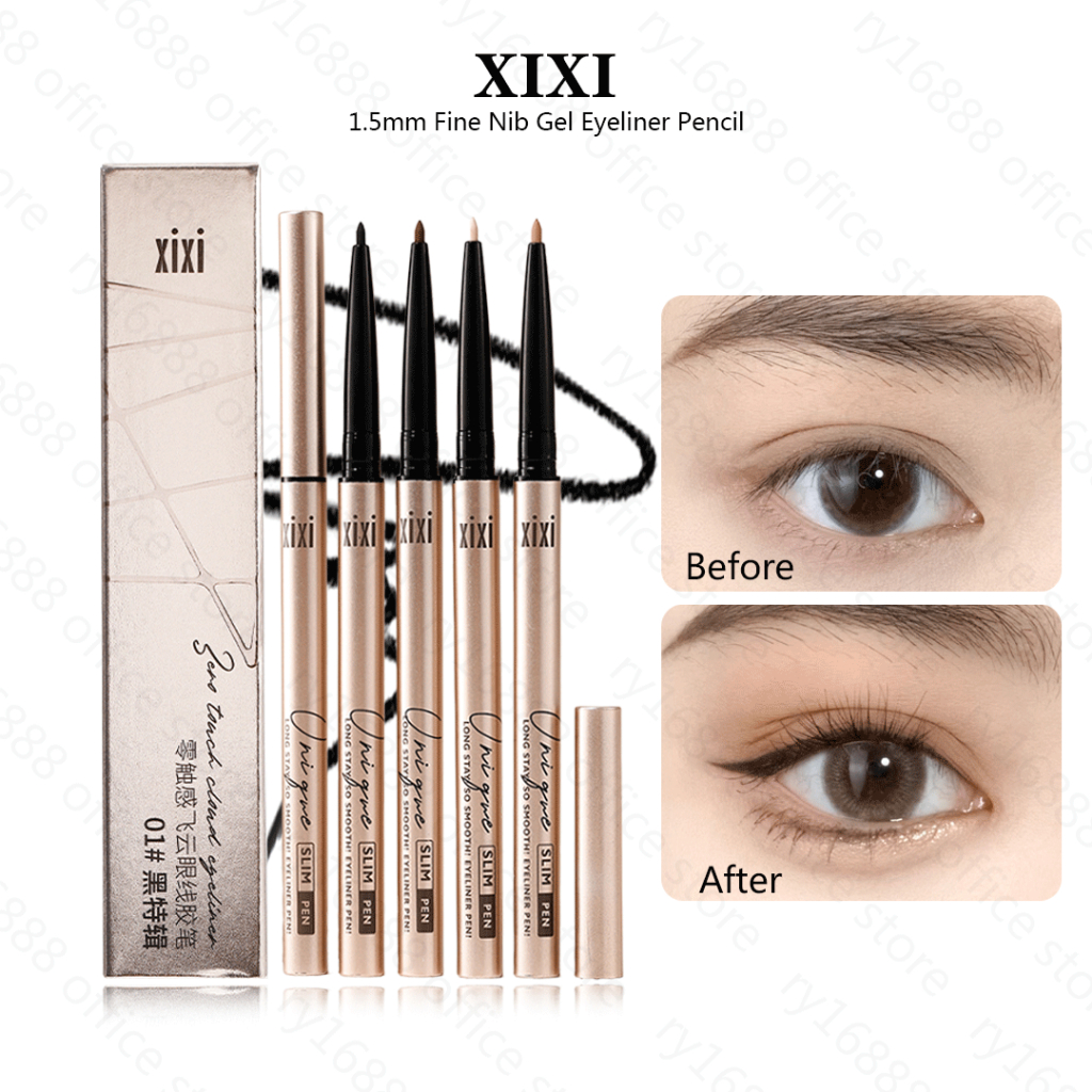 เจลอายไลเนอร์ 4 สี XIXI Smooth Lasting Coloring กันน้ํา Sweatproof Anti-smudge อายไลเนอร์ดินสอ D673