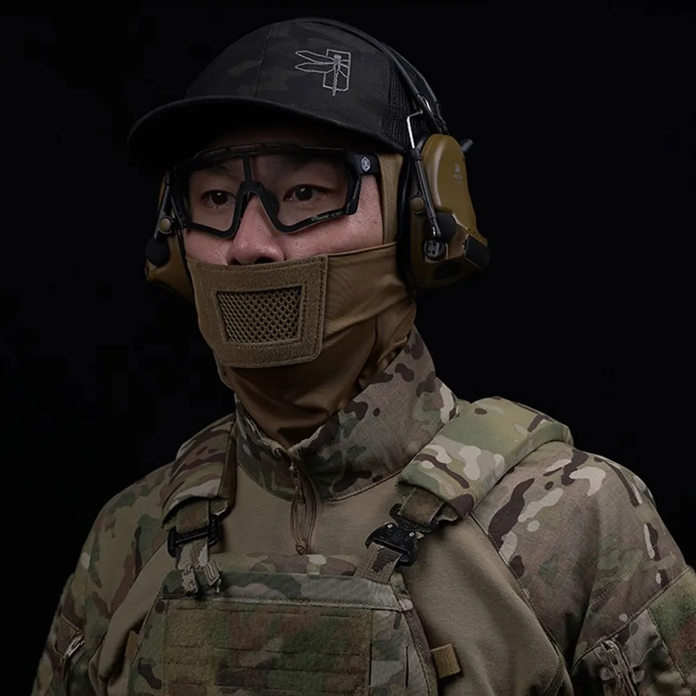 Sinairsoft Knight Headwear แห้งเร็วปากเบาะหัวกลางแจ้งกันลมกันฝุ่น Breathable ปากเบาะหัว ราคา ถูกที่สุด ดีลบีเคเค แกลเลอรีภาพที่ 8