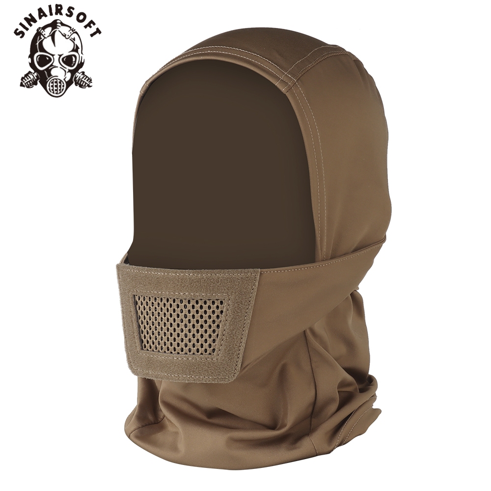 Sinairsoft Knight Headwear แห้งเร็วปากเบาะหัวกลางแจ้งกันลมกันฝุ่น Breathable ปากเบาะหัว ราคา ถูกที่สุด ดีลบีเคเค