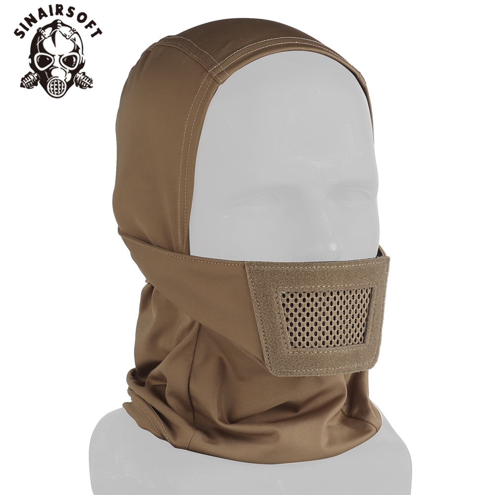 Sinairsoft Knight Headwear แห้งเร็วปากเบาะหัวกลางแจ้งกันลมกันฝุ่น Breathable ปากเบาะหัว ราคา ถูกที่สุด ดีลบีเคเค แกลเลอรีภาพที่ 4