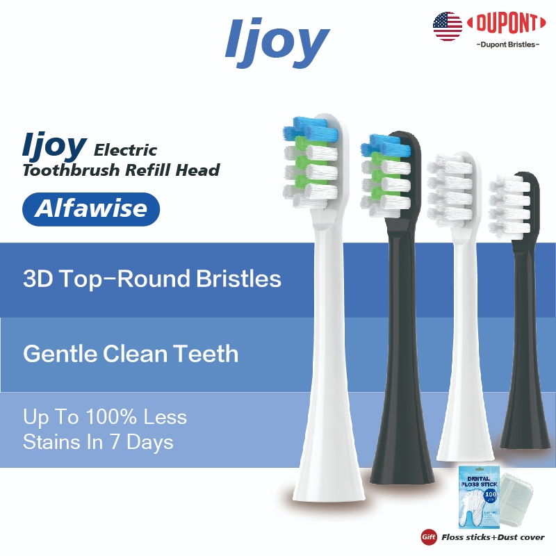 สําหรับหัวแปรงสีฟันไฟฟ้า Ijoy ใช้ได้กับหัวเปลี่ยน Alfawise of Ijoy แปรงสีฟันไฟฟ้า