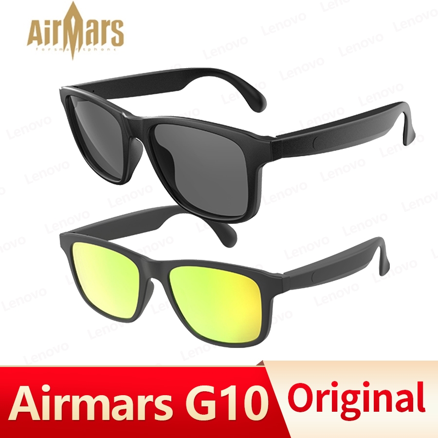Airmars G10 แว่นตาบลูทูธ แว่นตาอัจฉริยะ บลูทูธ 5.4 ฟังเพลง รับสายโทรออก ป้องกันดวงตา ขับรถแว่นตา แว่นกันแดด พร้อมไมโครโฟน