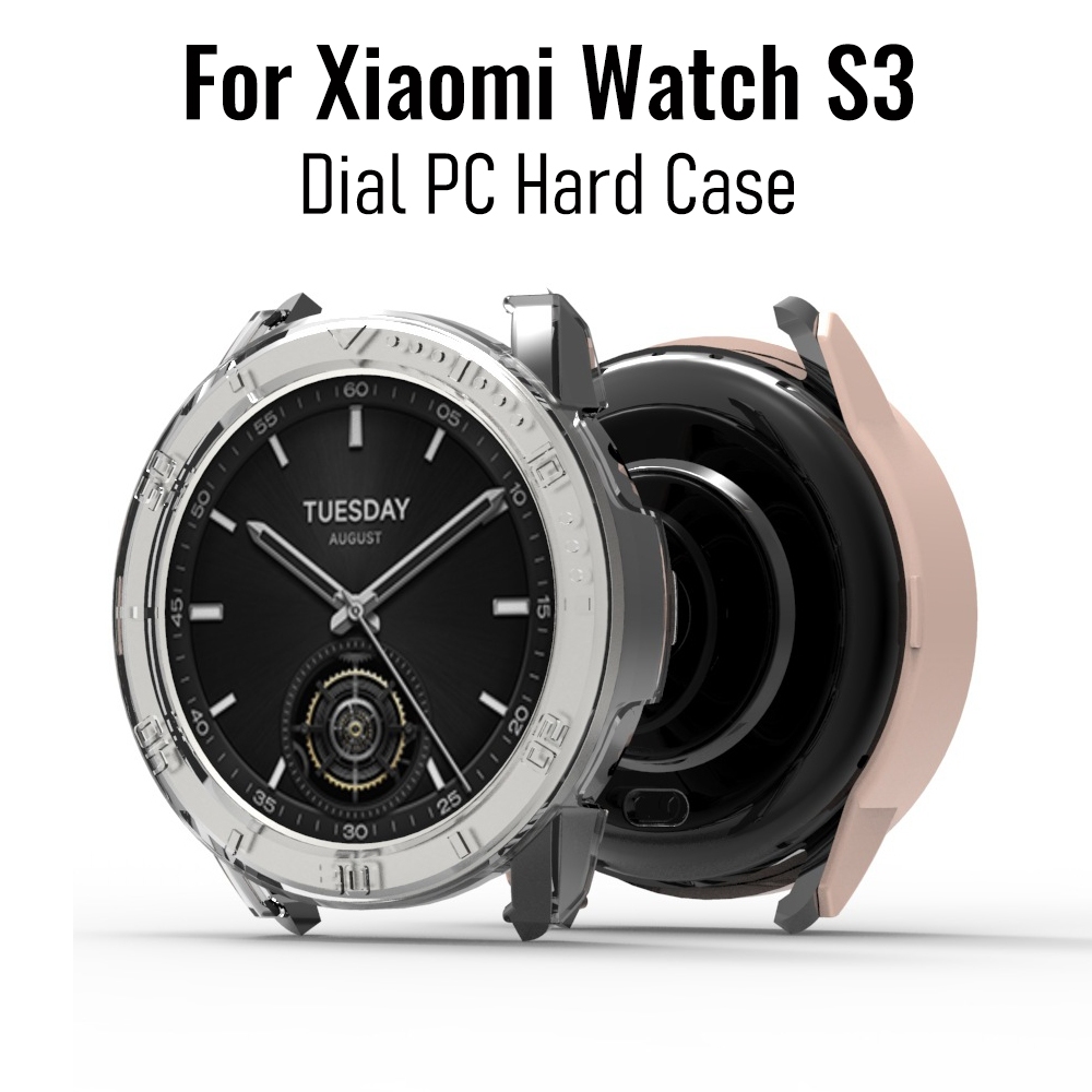 ฝาครอบเคสพีซีแบบแข็งสําหรับ Xiaomi Watch S3 ตัวป้องกันหน้าจอแบบเต็มสําหรับ Xiaomi Watch Pro 2