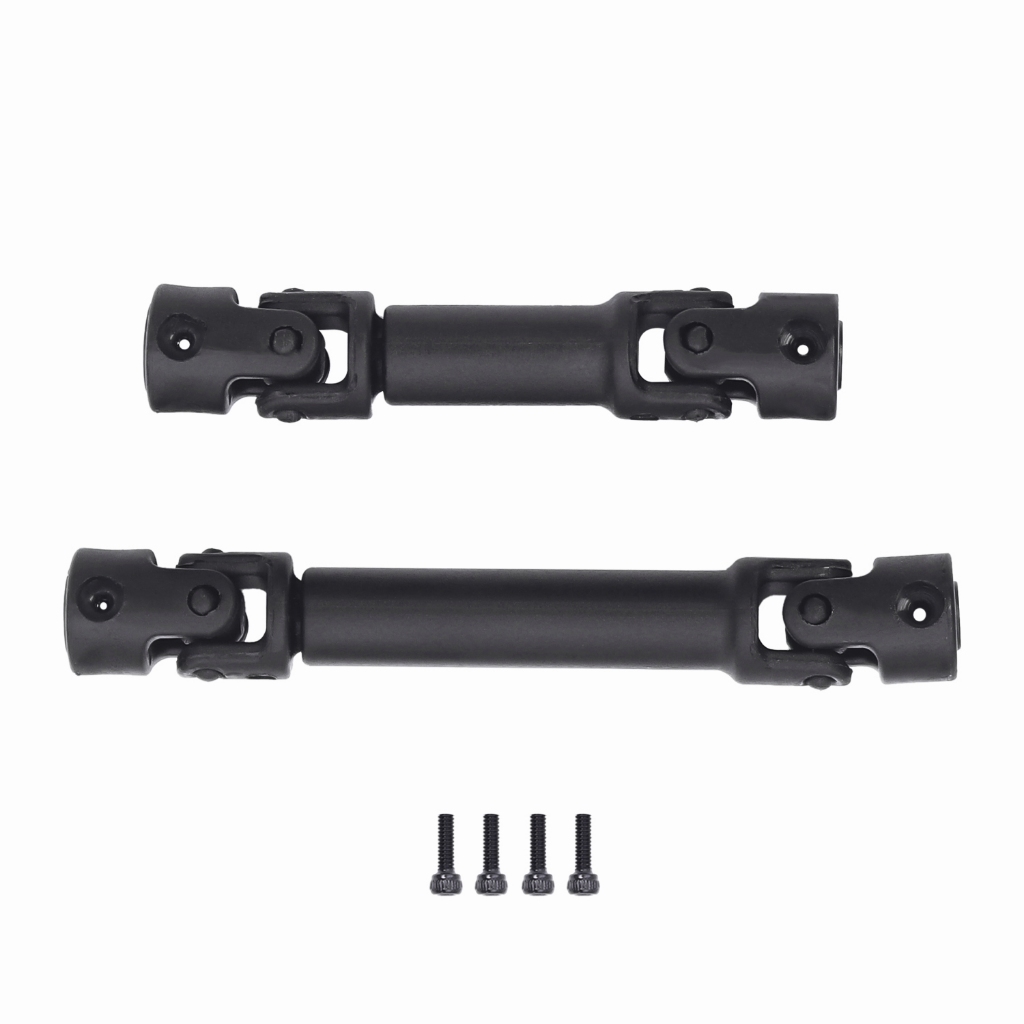 AX-8560 TRX4M 2 ชิ้นพลาสติกไดรฟ์เพลา CVD ไดรฟ์เพลาแชสซีไดรฟ์ศูนย์สําหรับ 1/18 TRX4-Mshaft อะไหล่อัพเกรด Bronco