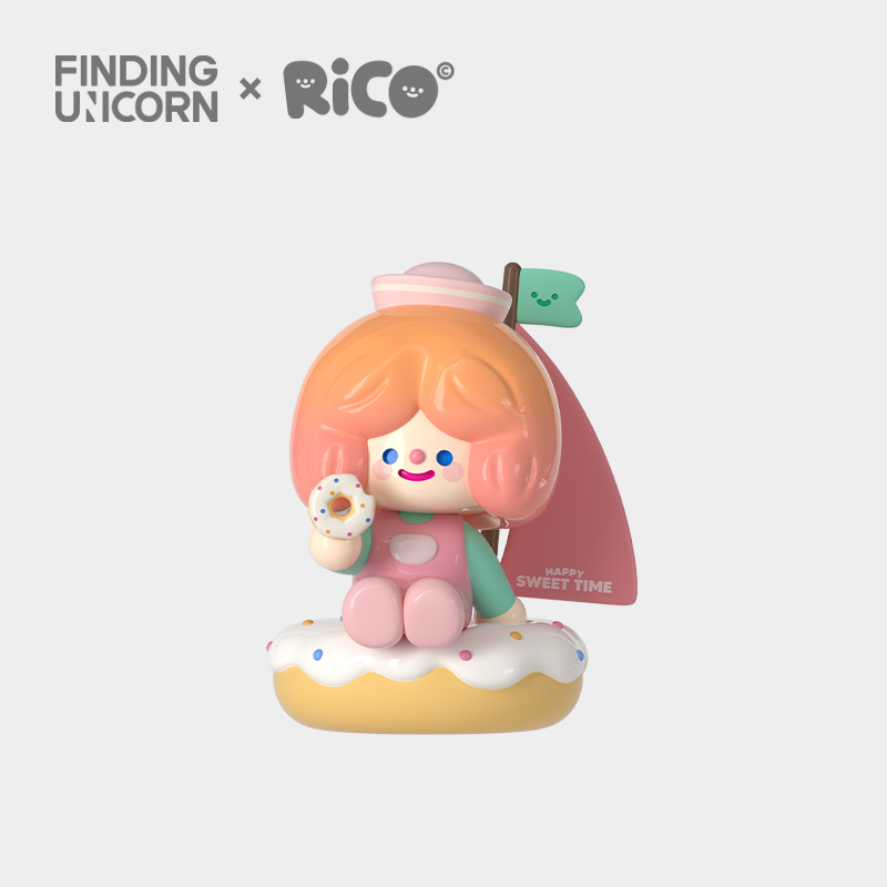 ซื้อ FINDING UNICORN RiCO Happy Sweet Time Series Blind Box（Single Box 1Pc）