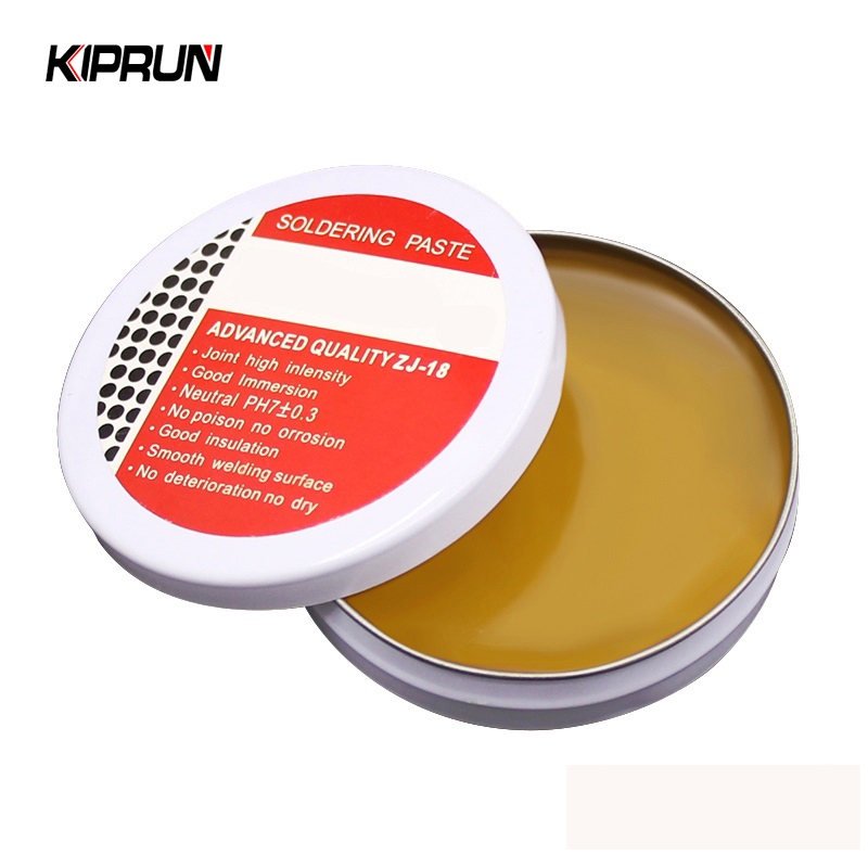 Kiprun 50g การบัดกรีวาง Mild Rosin สิ่งแวดล้อมบัดกรีวาง Flux PCB ชิ้นส่วน IC เชื่อมบัดกรีเจลเครื่องมือสําหรับงานโลหะ