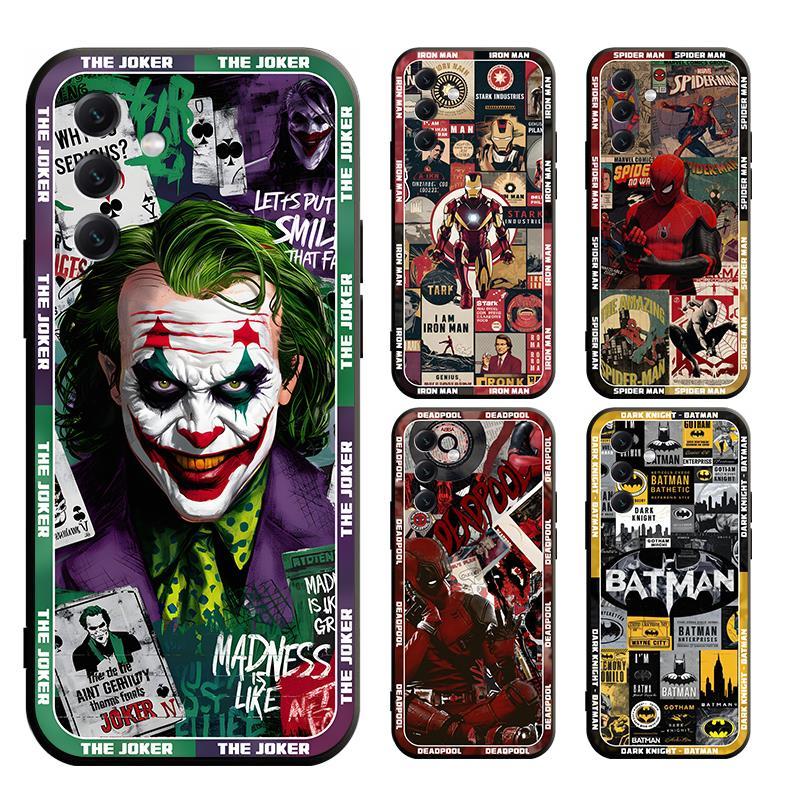 เคสสําหรับ Samsung A06 A16 A55 A35 A15 A25 A05 A05S M15 M14 J7 J6 4G 5G Plus Prime Cover Marvel Heroes Soft Case