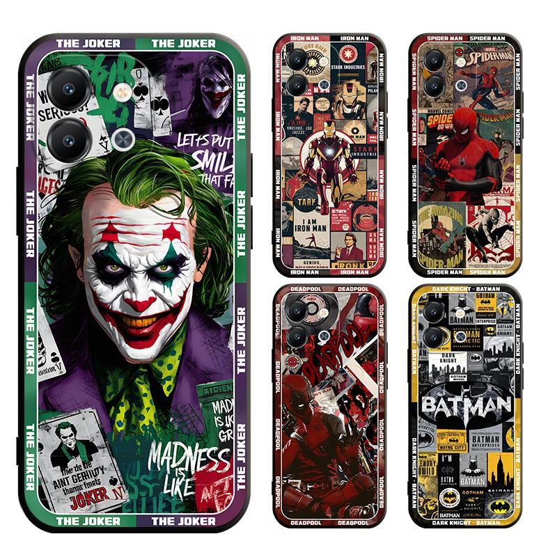 สําหรับ VIVO V40 Y28 Y28s V30e Y100 V30 pro lite 4G 5G V2347 V2318 V2319 V2327 V2352 V2346 Marvel Heroes กรณีปกอ่อน