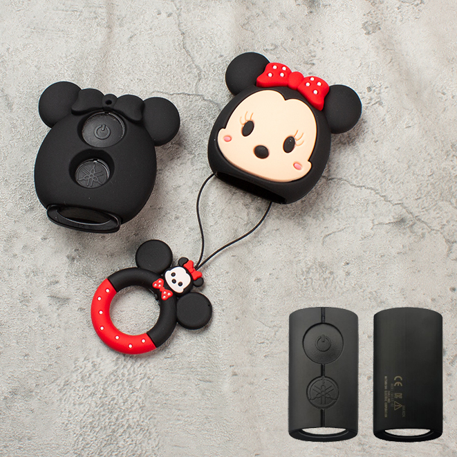 ใหม่การ์ตูน Minnie สําหรับ Yamaha NVX / Y16 / Aerox / Xmax /Nmax / Grand Filano/Fazzo xmax300 ปลอกรีโมท
