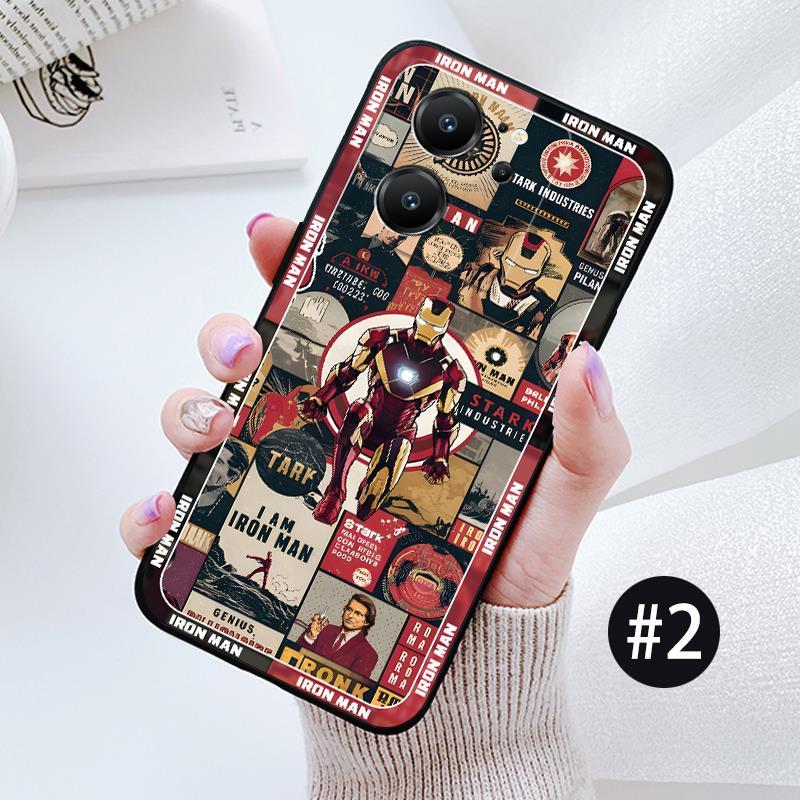 สําหรับ xiaomi 13T 13 12 11 10T 11T 12T lite PRO 4g 5G Marvel Heroes Matteตรงกรณีสีดํานุ่ม - รูปที่ 2