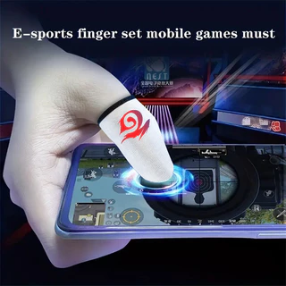 CODHYFree Firegaming Finger Sleeve gloves สัมผัสนิ้วหัวแม่มือ (2PCS) Anti-Sweat PUBG COD Call of duty ตํานานมือถือรัฐแห่งการอยู่รอด