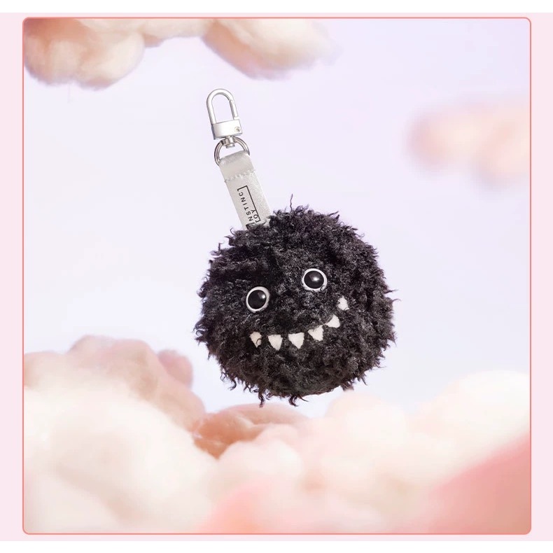 Pop Mart INSTINCTOY FLUFFY จี้ตุ๊กตา พวงกุญแจกล่องตาบอด Okubo รุ่นที่สอง