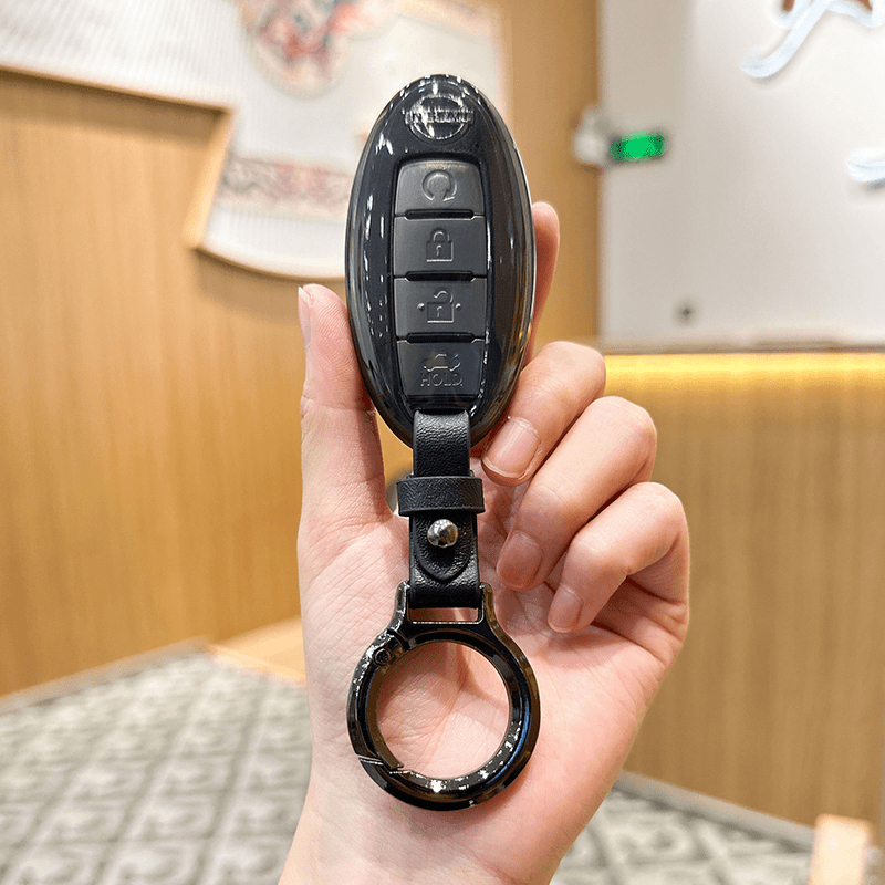 สําหรับ Nissan TERRA 2023 TERRA 2022 All-New Almera Turbo Sylphy X-Trail รีโมทกุญแจรถสังกะสีอัลลอยด์ KEY CASE