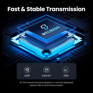 Ugreen M2 SSD กรณี M.2 NVMe SATA SSD Enclosure อะแดปเตอร์ 20Gbps USB 3.2 Gen2 USB C กล่องภายนอกรองรับปุ่ม M และ B & M