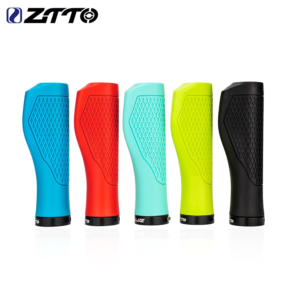 Ztto MTB Dual Lock Grips คุณภาพสูงยางนุ่มลื่น Handlebar Grip กระชับล็อค AG32 จักรยานเสือภูเขา Ergonomics