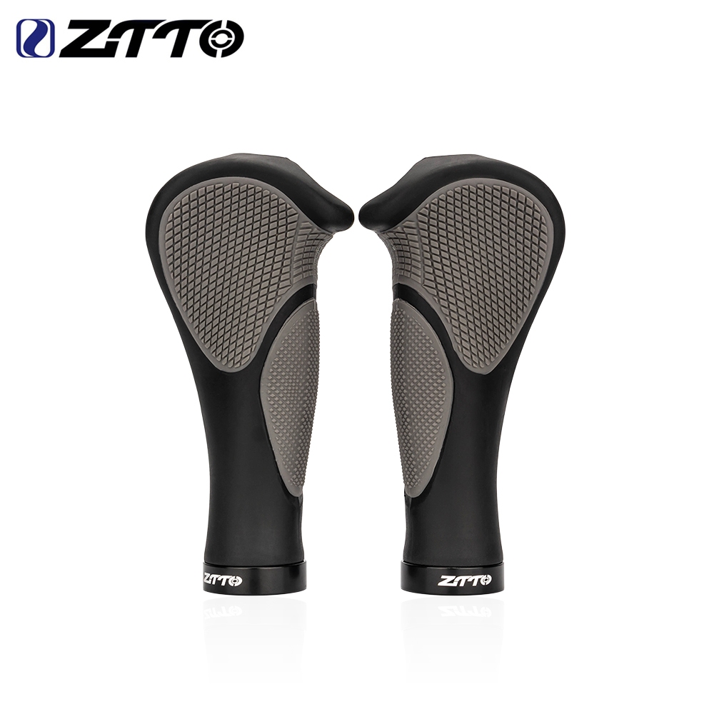 Ztto จักรยาน Grips AG53 ยางแบบบูรณาการ MTB ขี่จักรยานที่วางมือจักรยานเสือหมอบปลอกแฮนด์ Sheath Shock Absorption
