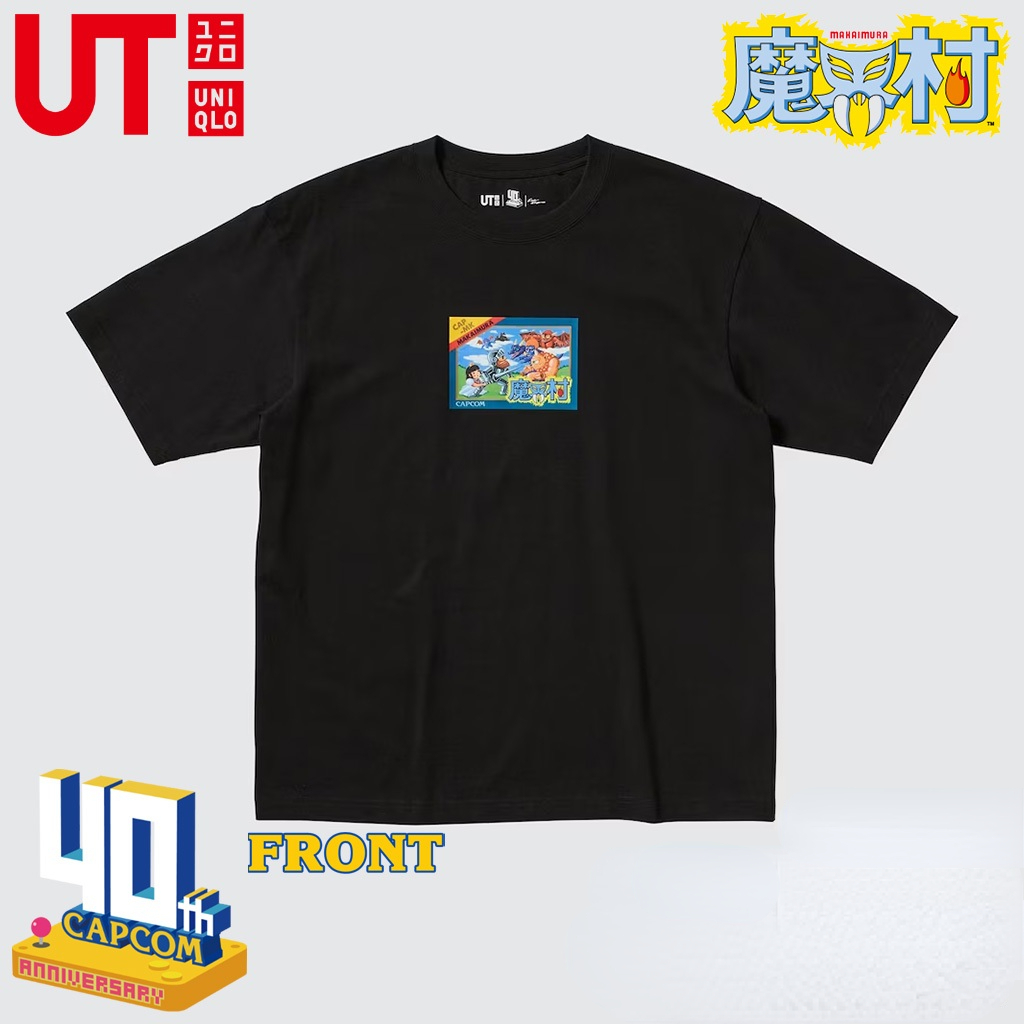 เสื้อยืด Uniqlo UT Capcom 40th (Makaimura 1995)