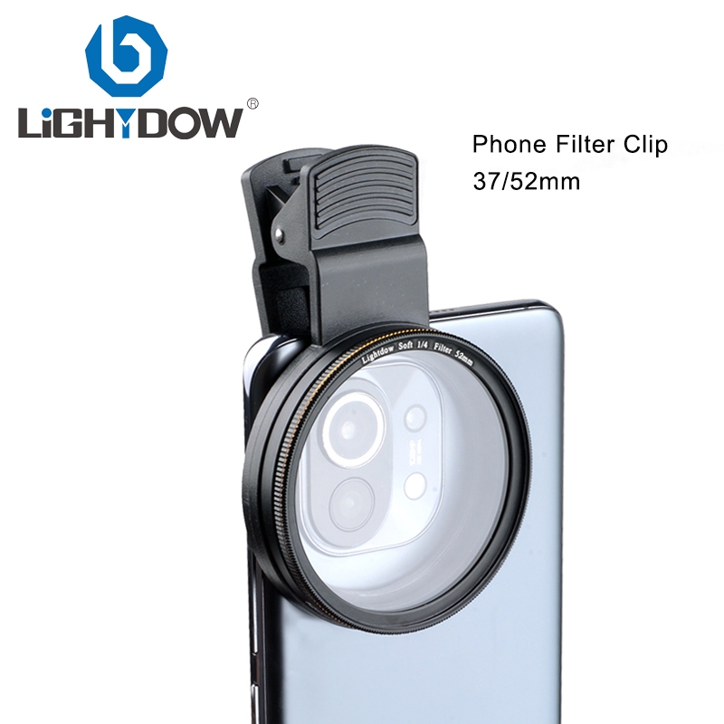 Lightdow โทรศัพท์กรองคลิปสําหรับกล้องเลนส์กรอง CPL กรอง ND กรองกรองนุ่ม Star Filter 37/52 มม.