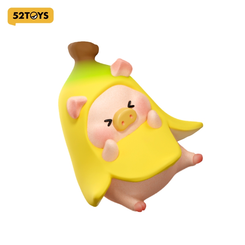 52TOYS Lulu The Piggy Fruits Banana/Fruits Strawberry
