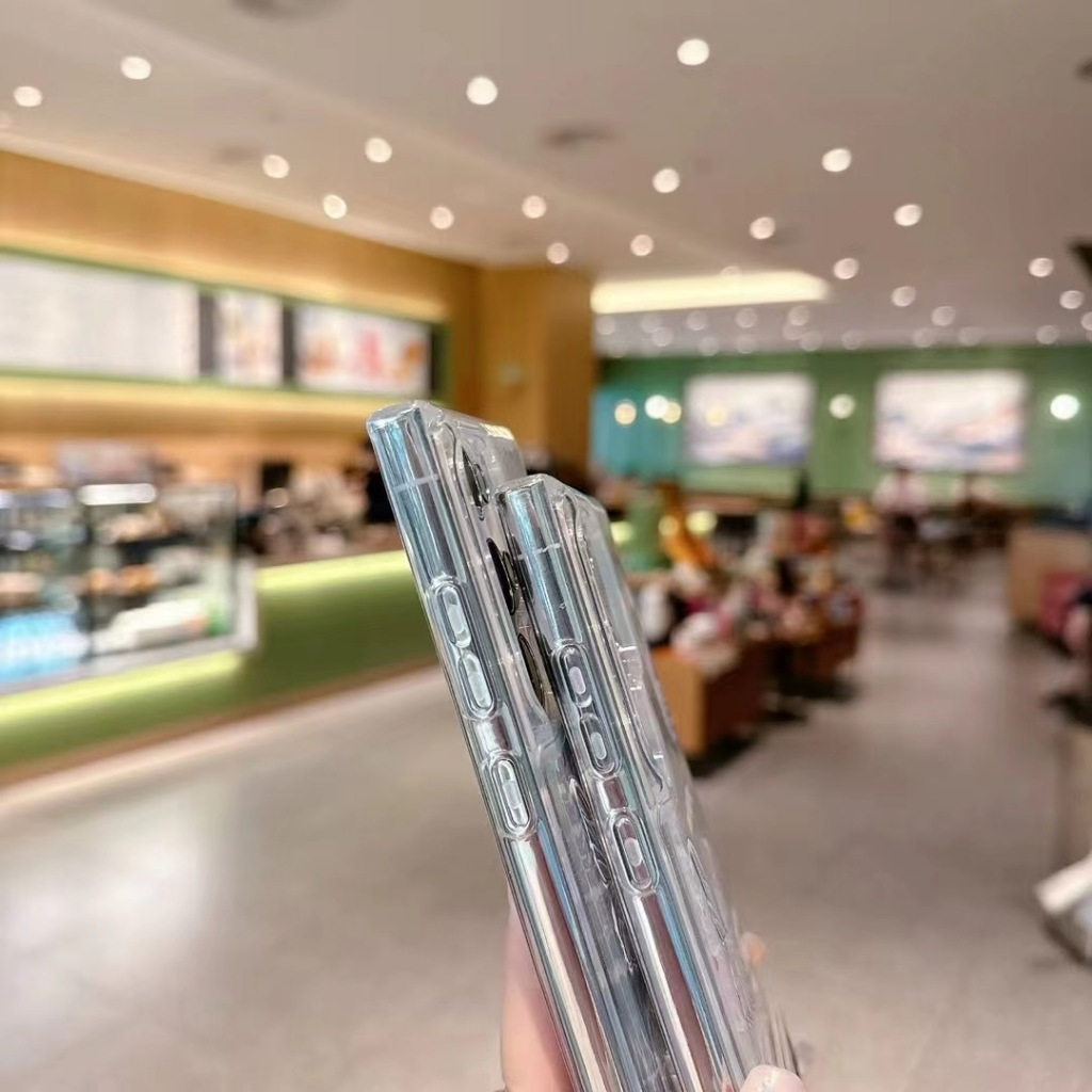 สําหรับ Samsung S25 S24 Ultra S21 S22 Plus S23 ผีเสื้อหรูหรา Glitter Liquid Bling Stand Case Cover - รูปที่ 4