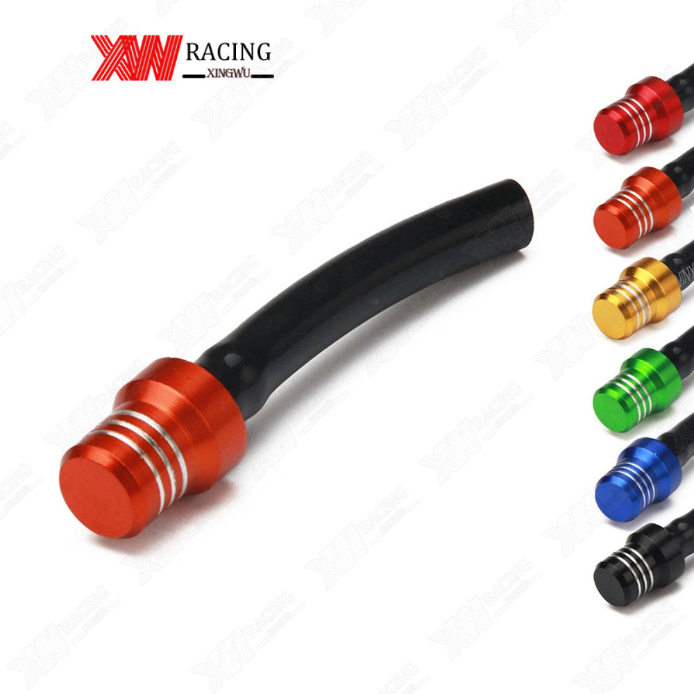 XW RACING ท่อระบายอากาศ ฝาปิดถังน้ํามันเชื้อเพลิง ถังน้ำมันเชื้อเพลิงระบายอากาศ วาล์วไอเสีย รถจักรยานยนต์ วัตถุประสงค ทั่วไป CNC สำหรับ CRF KLX YZF ท่ออากาศฝาถังน้ำมัน