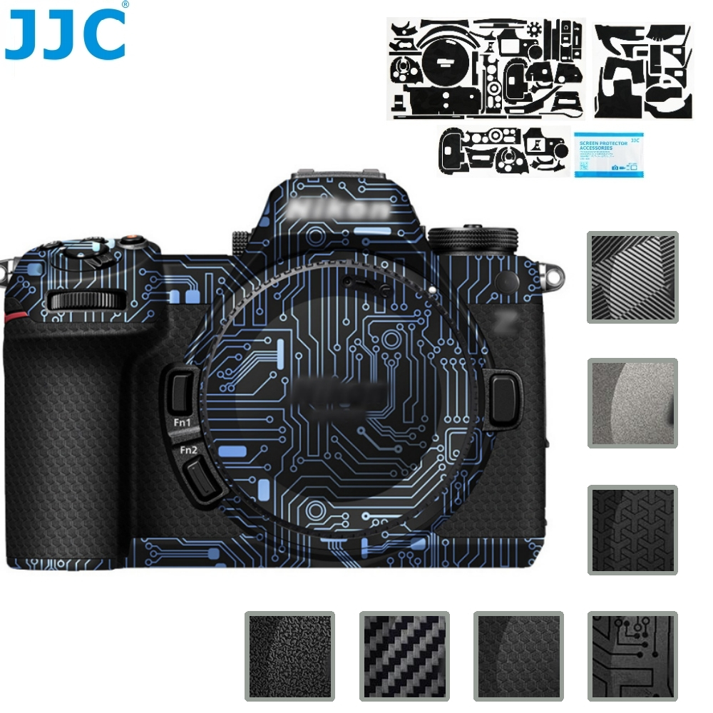 JJC SS-Z6M3 สติกเกอร์ตกแต่งป้องกันรอยขีดข่วนสำหรับกล้อง Nikon Z6 III Z6M3 Z6III อุปกรณ์เสริมสติ๊กเกอร์ตกแต่ง 3M ไร้สารตกค้าง