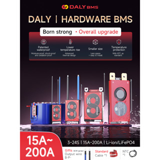 Daly Hardware BMS LiFePO4 4-24s 12V-72V High Current 150A-20…