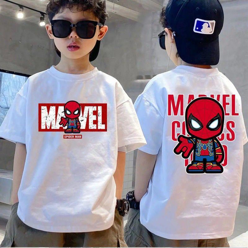Meason เสื้อยืดไซส์เด็ก ลายน่ารัก ผ้าคอตตอน 100% ไม่ระคายผิวเพราะทำให้เด็กใส่ 14 สี 110-160cm A158