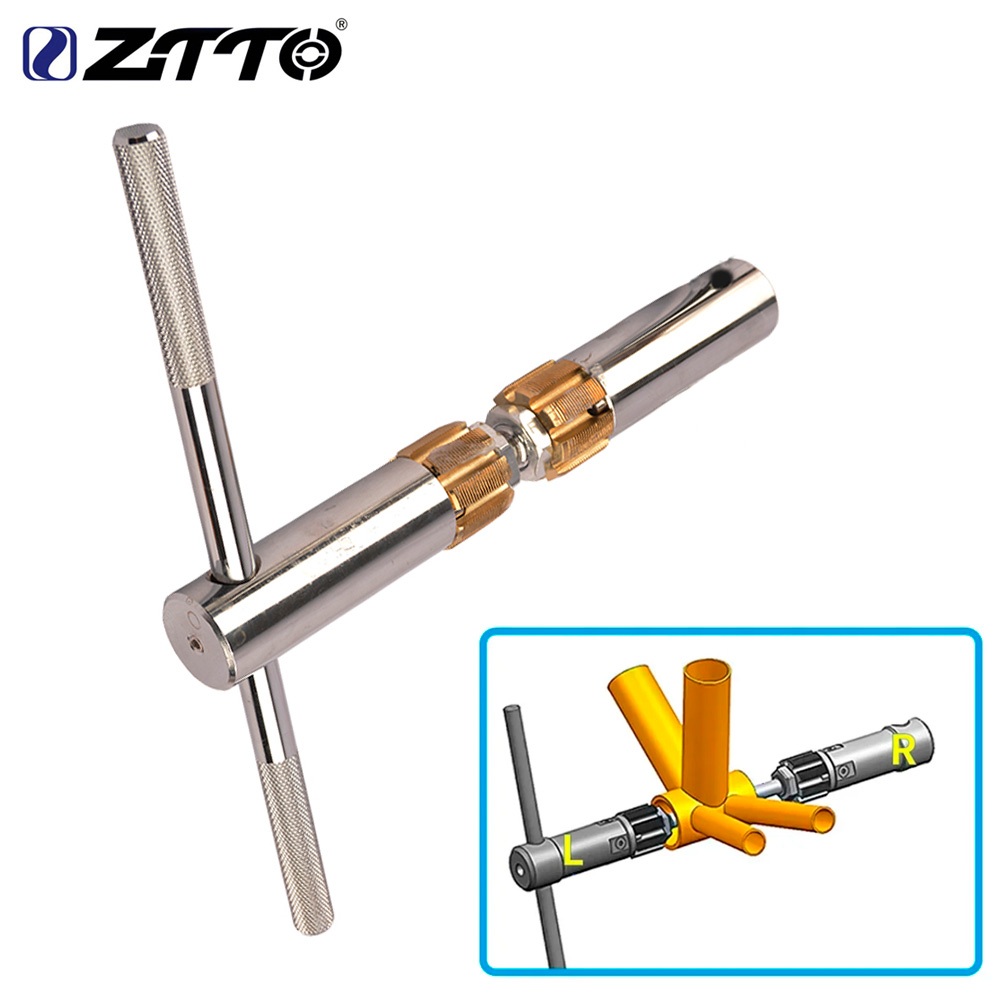 Ztto กรอบ BB ด้ายเครื่องมือสําหรับ BSA ด้านล่างกรอบซ่อม BB ด้ายเครื่องมือ 1.37x24TPI 34.789 มม.เส้นผ