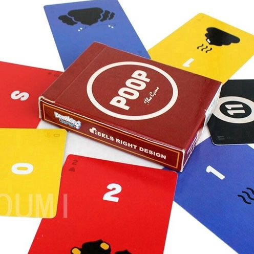 Card Game POOP เกมการ์ดของเล่นสําหรับครอบครัว