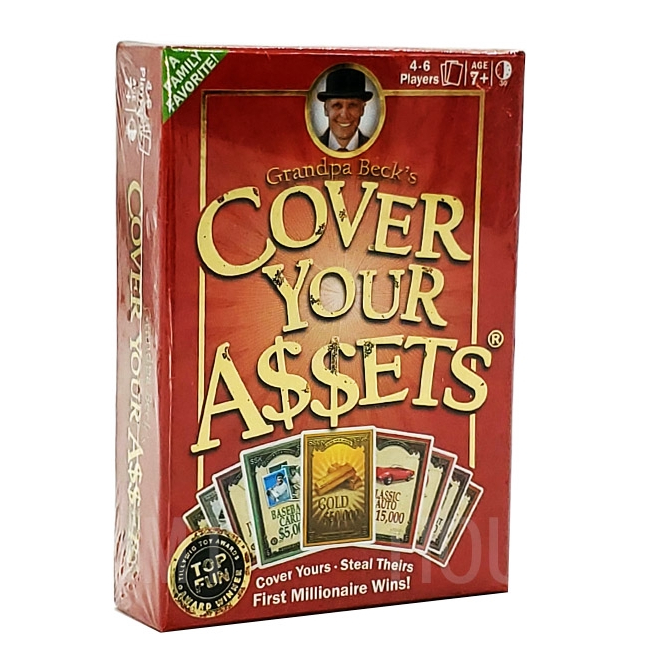 【Ready Stock】Grandpa Beck's Cover Your Assets Board Game การ์ดเกมของเล่นสำหรับเด็ก