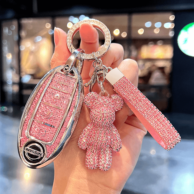 Yeekey รถ Remote Key สําหรับ Nissan Terra Navara Almera Rogue Grand Livina X-Trail Altima Titan พวงกุญแจ