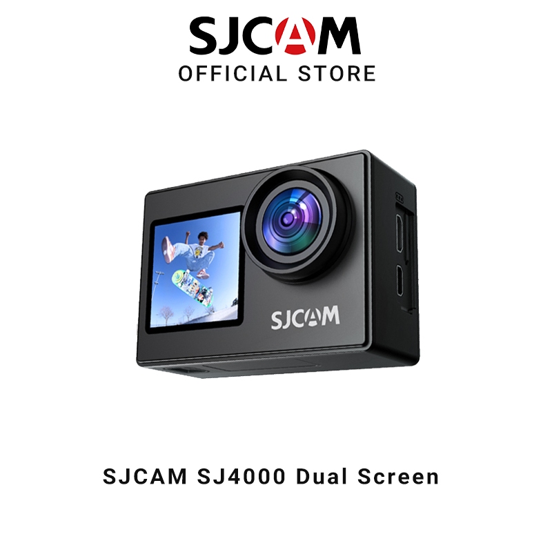 Sjcam SJ4000 AIR กล้องแอคชั่น หน้าจอคู่ SJ4000 Wifi 4K Ultra HD กล้องใต้น้ํา 30 เมตร กันน้ํา  กล้องติดหมวกกันน็อค【รับประกันหนึ่งปี 】
