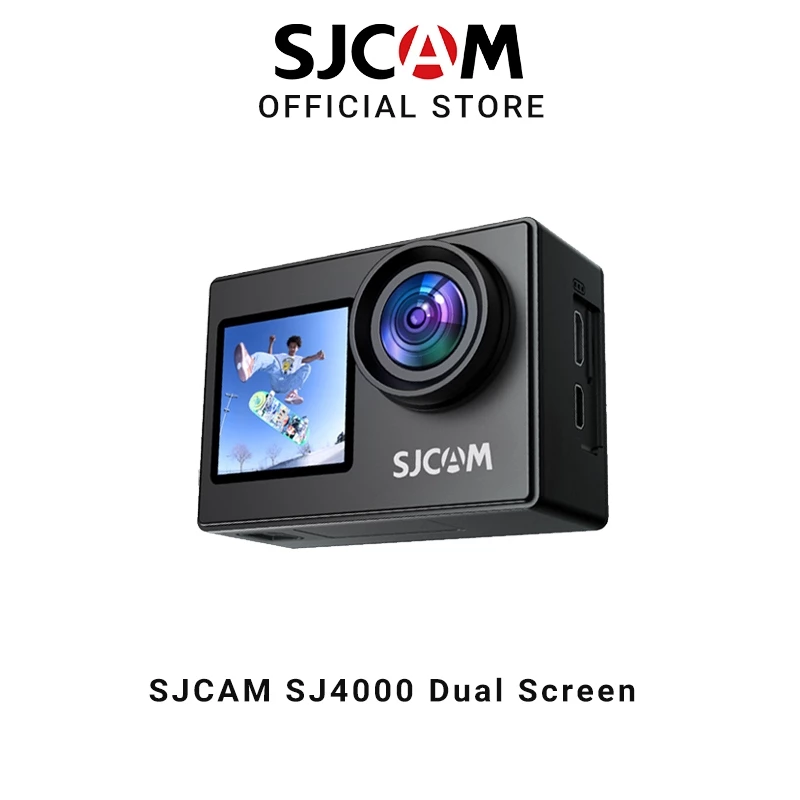 Sjcam SJ4000 AIR กล้องแอคชั่น หน้าจอคู่ SJ4000 Wifi 4K Ultra HD กล้องใต้น้ํา 30 เมตร กันน้ํา กล้องติดหมวกกันน็อค【รับประกันหนึ่งปี 】