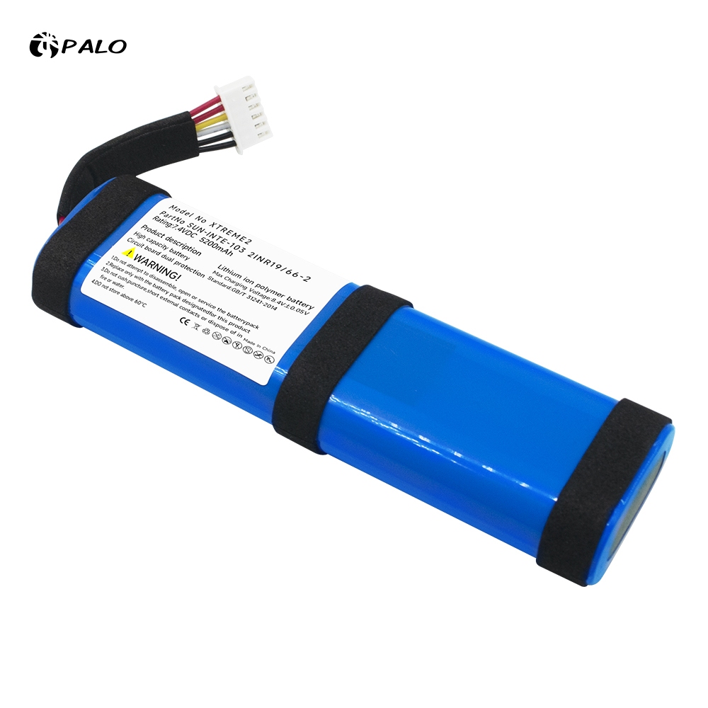 Palo 7.4V 5200mAh ลําโพงแบตเตอรี่ลิเธียมสําหรับลําโพง JBL Xtreme 2