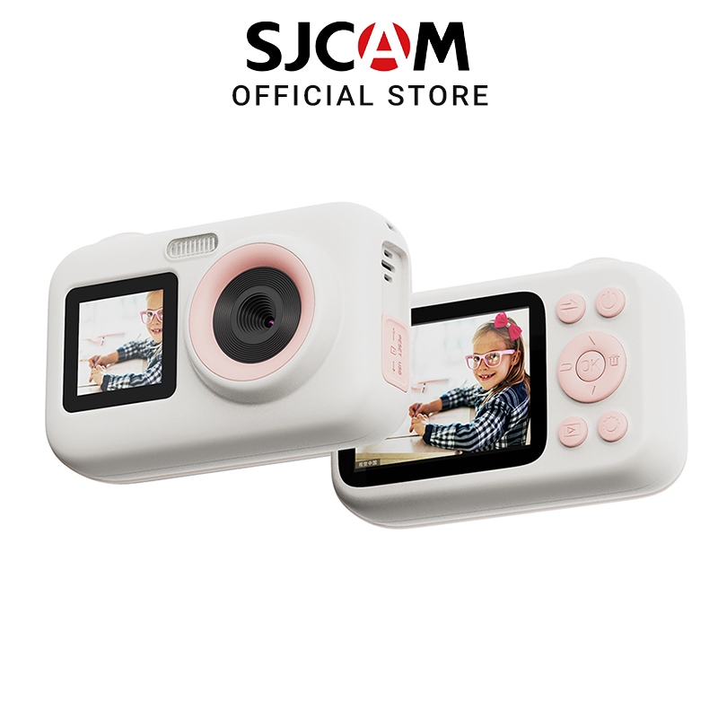 Sjcam FunCam+ Dual screen 1080P ความละเอียดสูง เด็ก กล้องดิจิทัล แบบพกพา กล้องวิดีโอ ขนาดเล็ก สําหรับเด็กผู้ชาย ผู้หญิง
