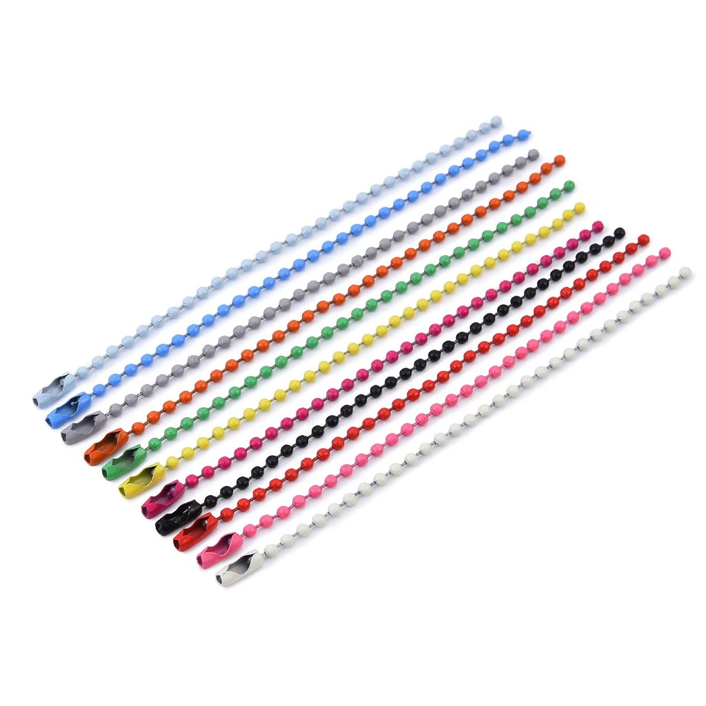 50 ชิ้น/ถุงลูกพวงกุญแจแท็กมือเชื่อมต่อโซ่สําหรับอุปกรณ์ทําเครื่องประดับ ทําเอง