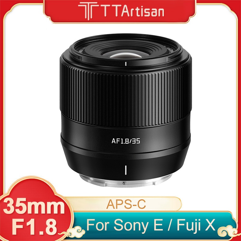 Ttartisan 35mm F1.8 เลนส์กล้องโฟกัสอัตโนมัติ APS-C prime สําหรับ Fujifilm X XF Fujifilm XF mount XA1