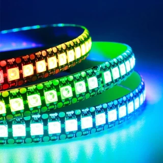 Ws2812b SMD 5050 RGBIC ไฟ LED Strip 144Led/m พิกเซลแอดเดรสสมาร์ทเทปแสง IP30/IP65/IP67 DC5V