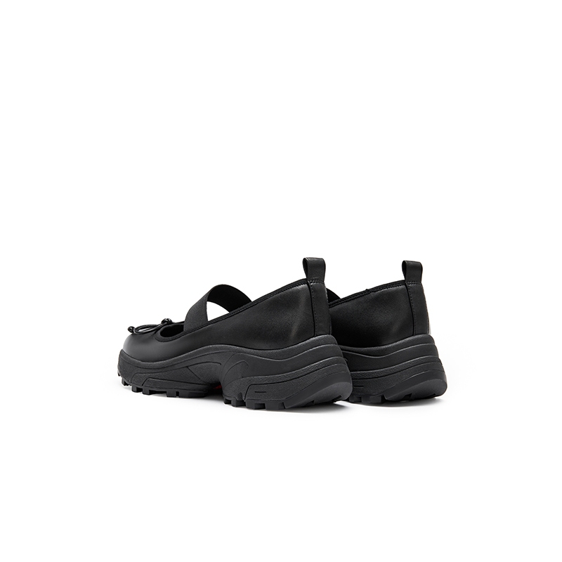 Staccato Mary Jane Platform Shoes รองเท้าแมรี่เจน รองเท้าส้นตึก หัวกลม EVD06