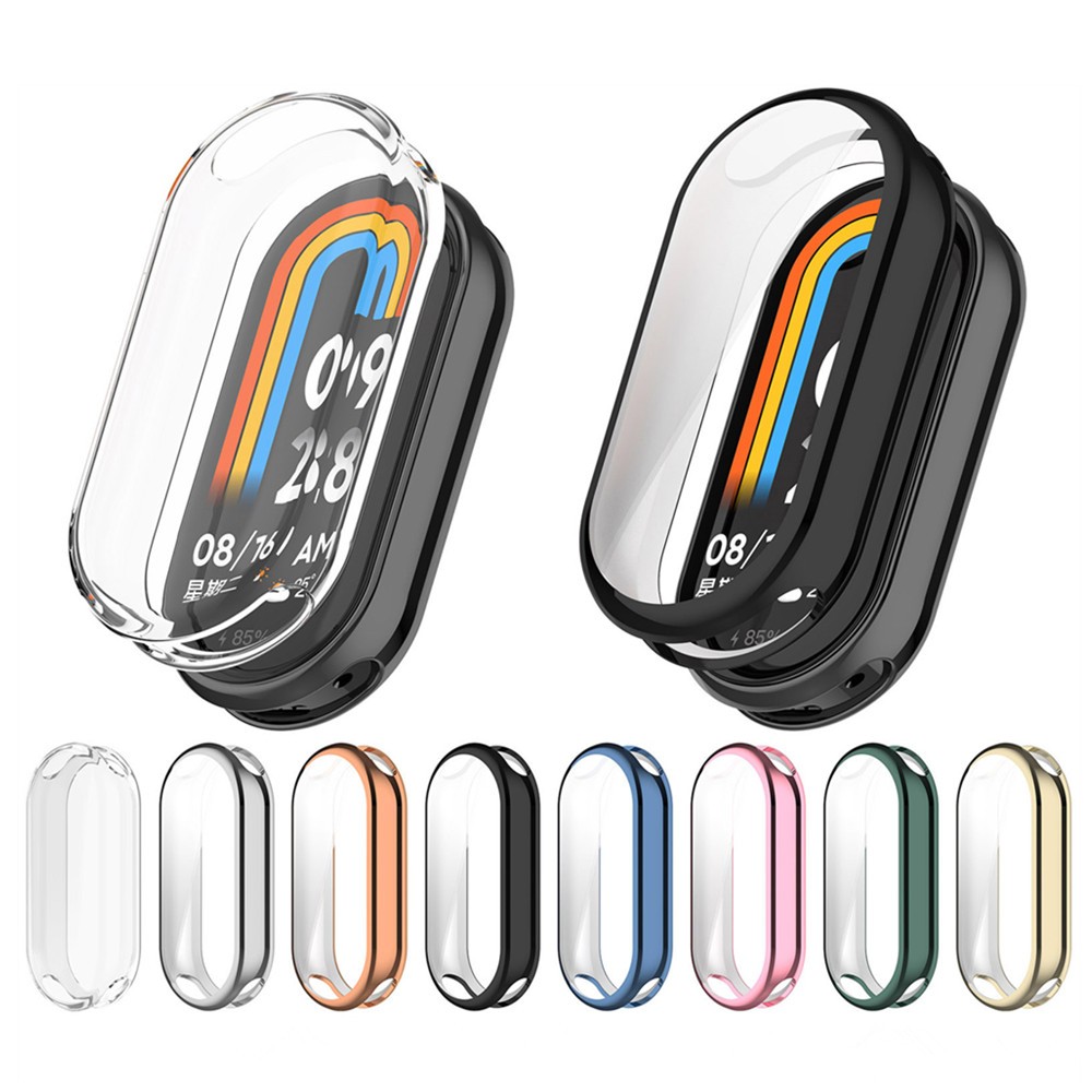 คุณภาพสูง TPU Slim สมาร์ทนาฬิกาป้องกันสมาร์ทนาฬิกาสําหรับ Xiaomi Band 9 9NFC กรอบอุปกรณ์เสริม