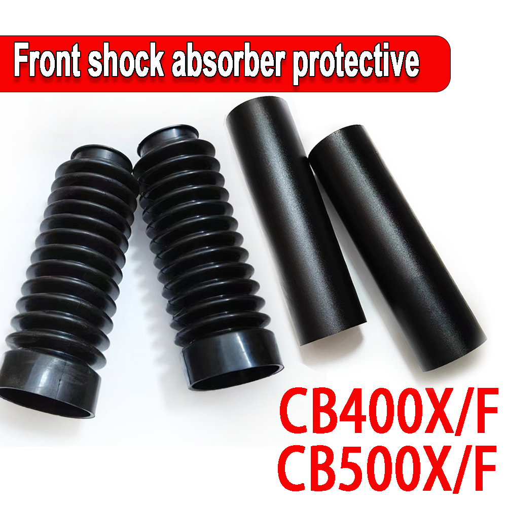 สําหรับ Honda CB400X CB500X CB 400F 500F ด้านหน้าส้อม Boot Tube Slider ฝาครอบท่อด้านหน้าส้อมอุปกรณ์ป