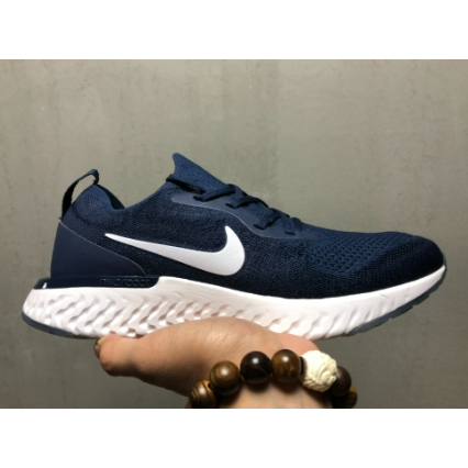 Nike Air Max Motion Dark Blue สีดํา ใส่สบาย All-Match Shock-Absorbing ทนต่อการสึกหรอ