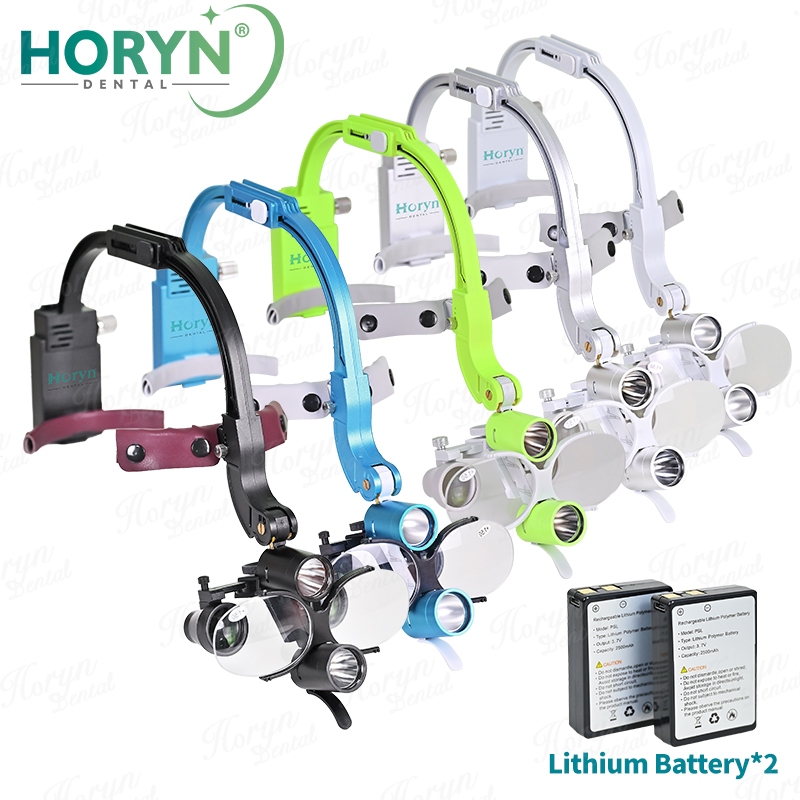 ไฟหน้า LED 2.5X 3.5X สําหรับอุปกรณ์ห้องปฏิบัติการผ่าตัด