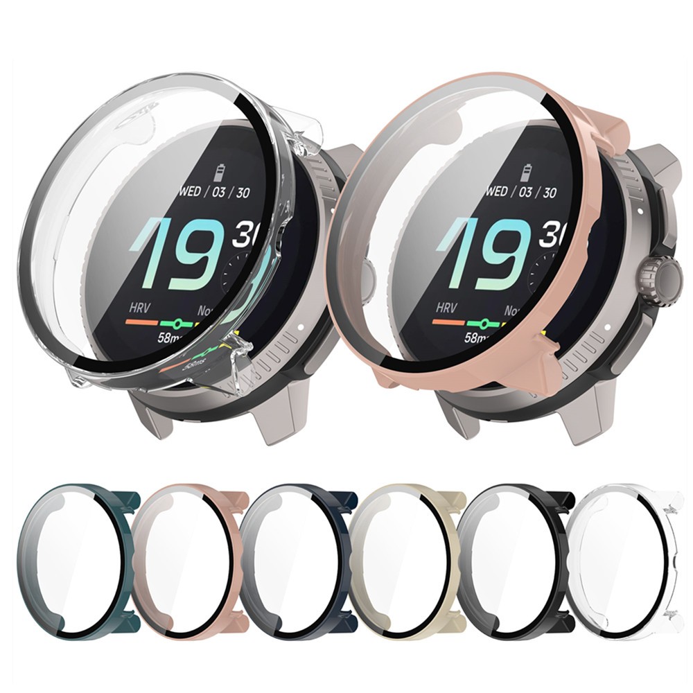ฝาครอบกรณีและกระจกนิรภัยป้องกันหน้าจอสําหรับ Suunto RACE S กรอบคุณภาพสูง PC Slim อุปกรณ์ป้องกัน